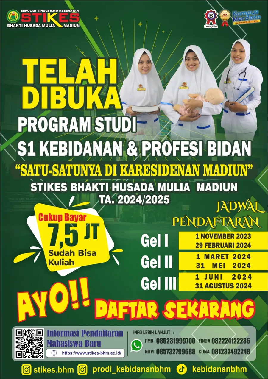 Arsip materi promosi S1 Kebidanan dan Profesi Bidan